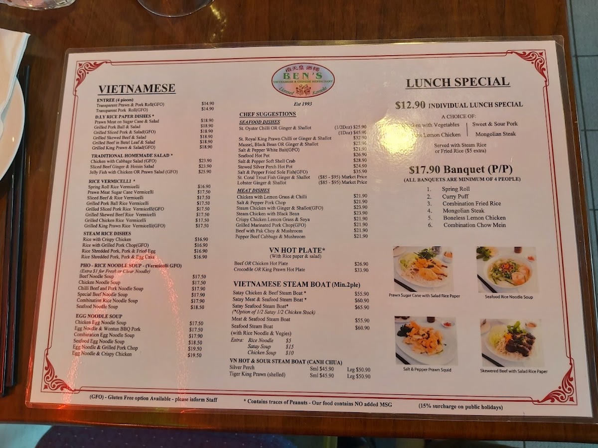 Ben's Vietnamese & Chinese Restaurant photo 5